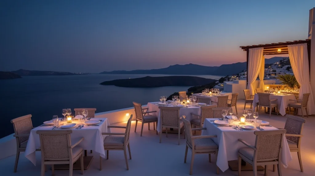 top hotels in santorini