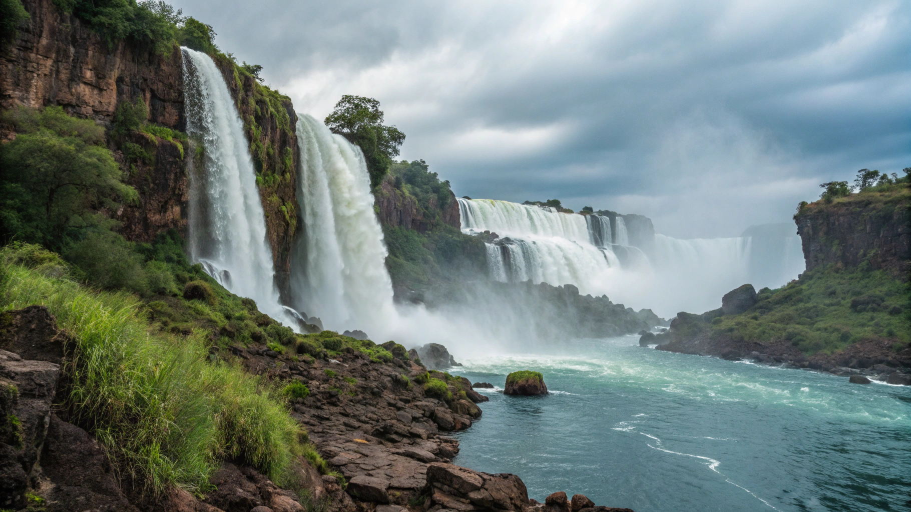 argentina waterfall