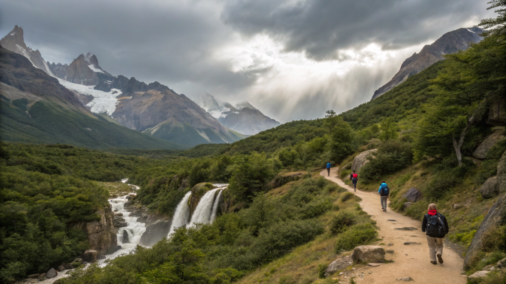 argentina waterfall